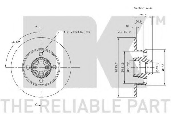 Disc frana 3