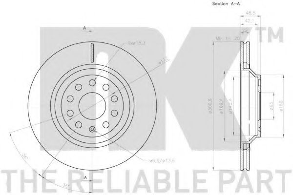 Disc frana 3