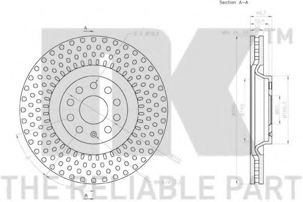 Disc frana 3