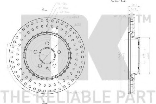 Disc frana 3