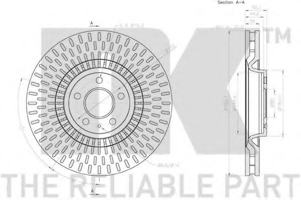 Disc frana 3