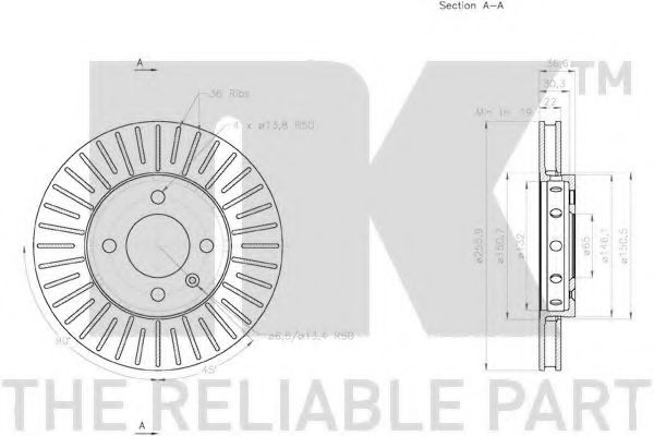 Disc frana 3