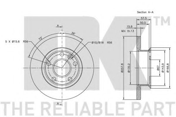 Disc frana 2