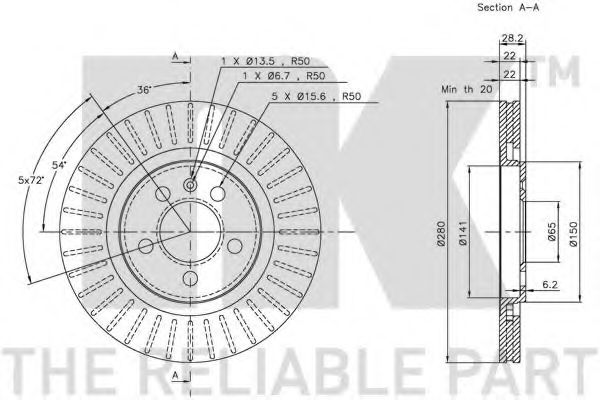 Disc frana 3