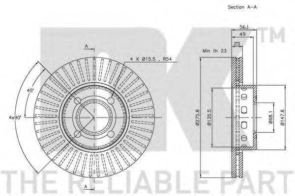 Disc frana 2
