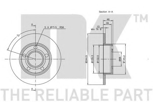 Disc frana 2