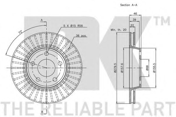 Disc frana 2