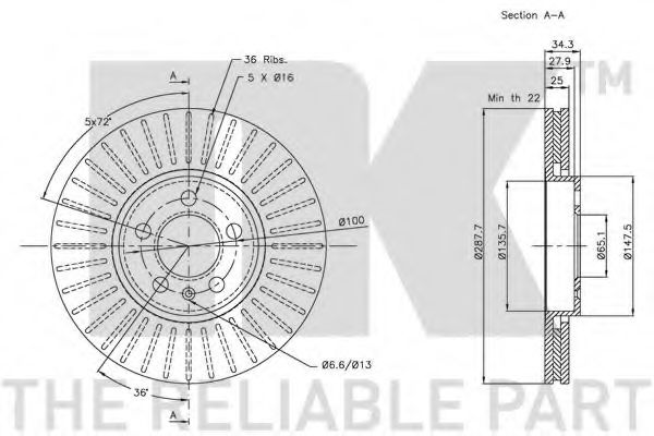 Disc frana 3