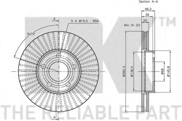 Disc frana 3