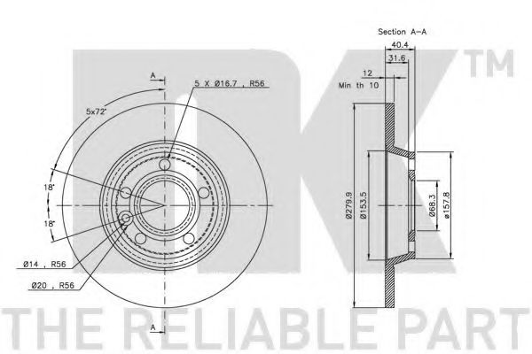 Disc frana 3