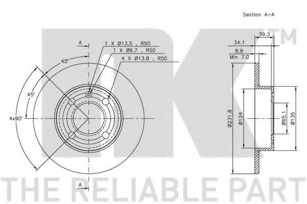 Disc frana 3