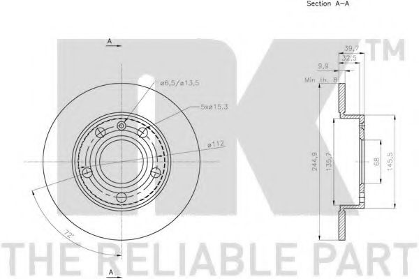 Disc frana 3