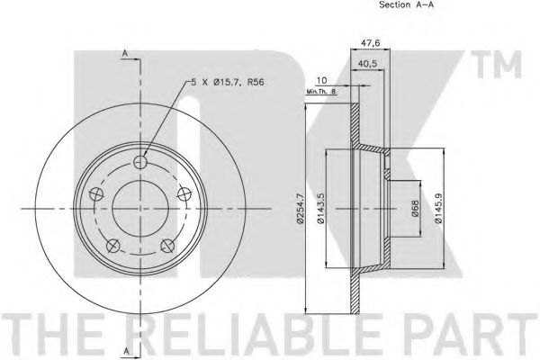 Disc frana 3