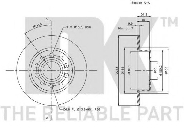Disc frana 3