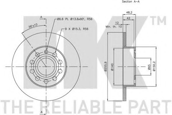 Disc frana 3