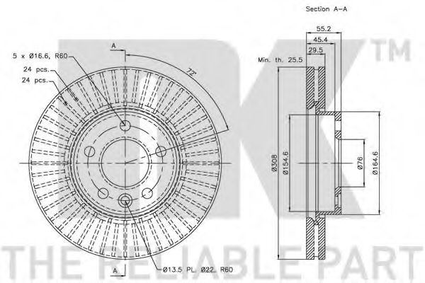 Disc frana 3