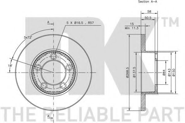 Disc frana 3