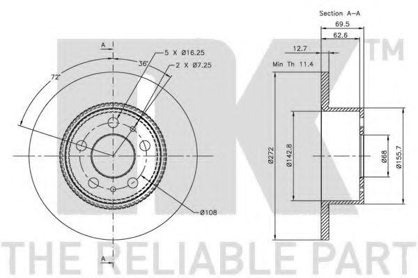 Disc frana 2