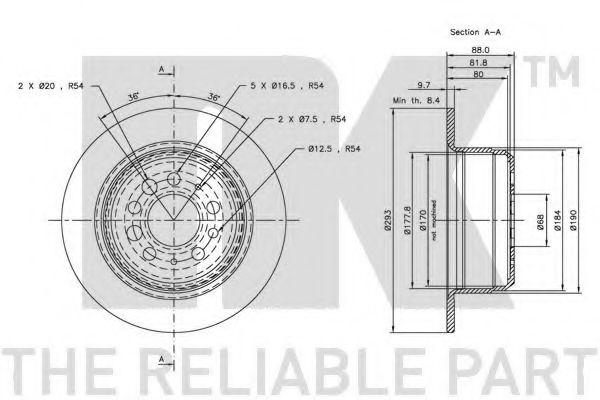 Disc frana 2
