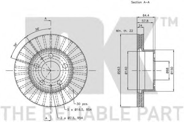 Disc frana 2