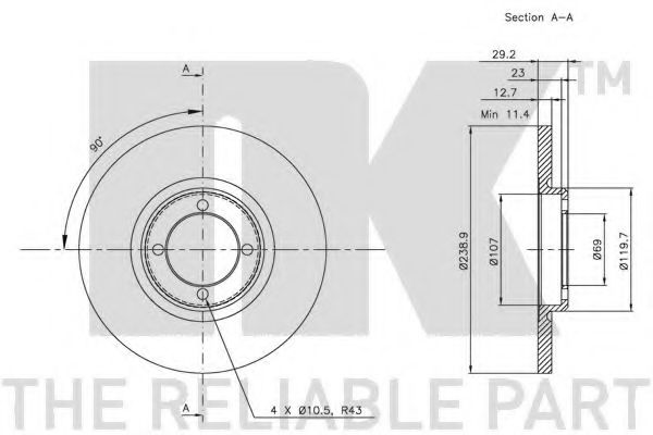 Disc frana 2