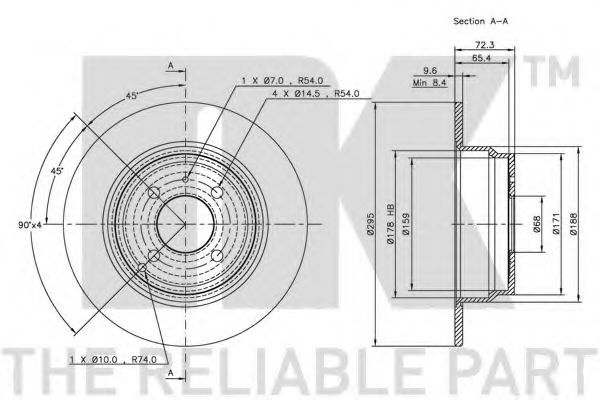 Disc frana 3