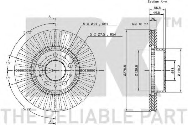 Disc frana 3