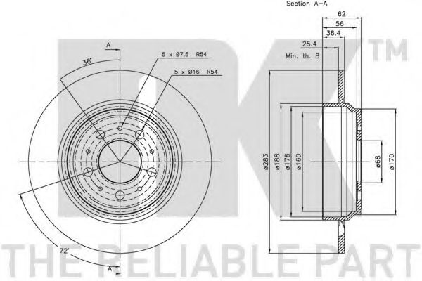 Disc frana 2