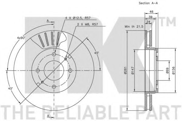 Disc frana 3
