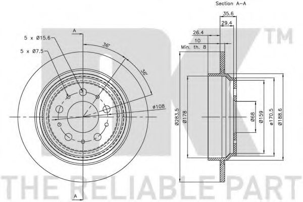 Disc frana 3
