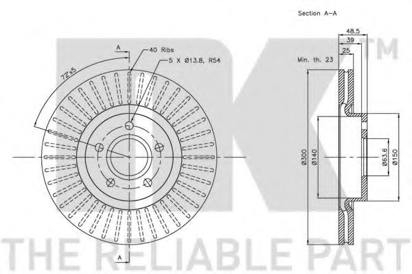 Disc frana 3