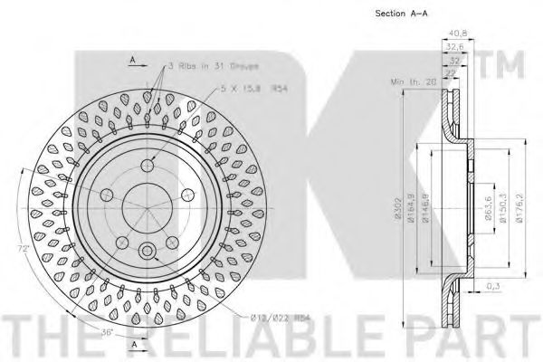 Disc frana 3