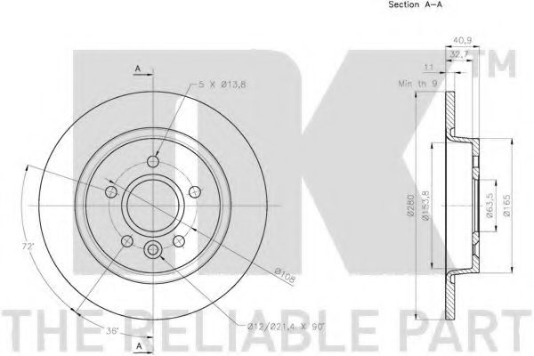 Disc frana 3