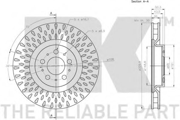 Disc frana 3