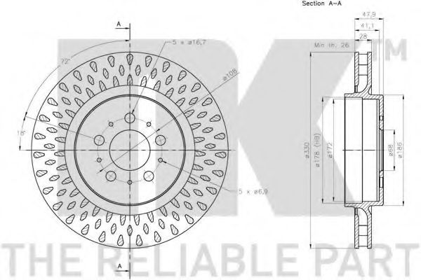 Disc frana 3