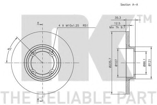 Disc frana 3