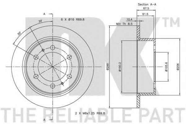 Disc frana 3