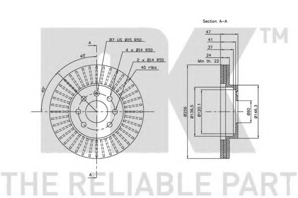 Disc frana 2