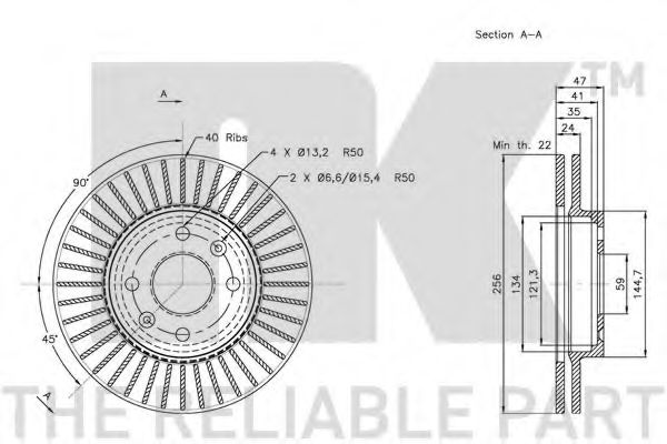 Disc frana 2