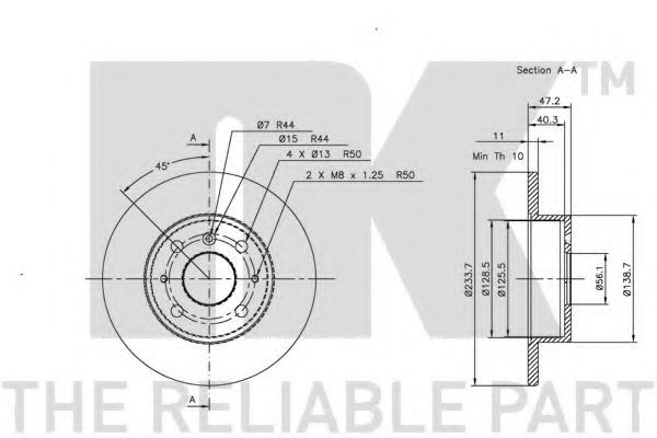 Disc frana 2