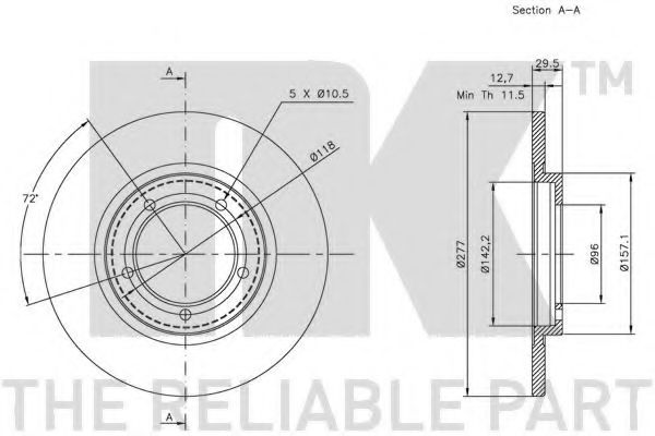 Disc frana 2
