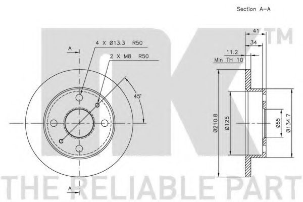 Disc frana 2