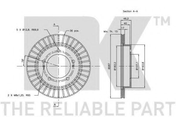 Disc frana 2