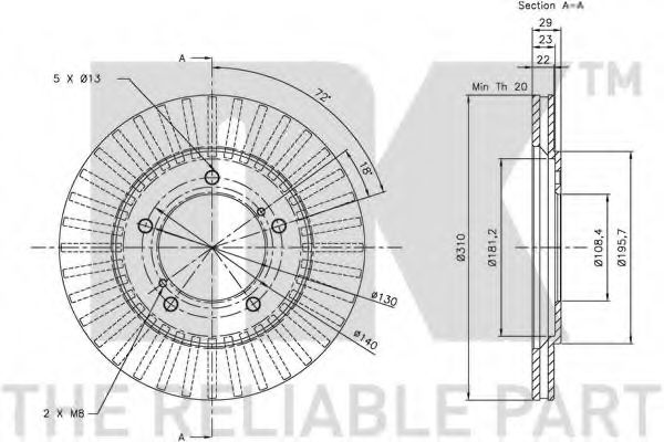 Disc frana 3