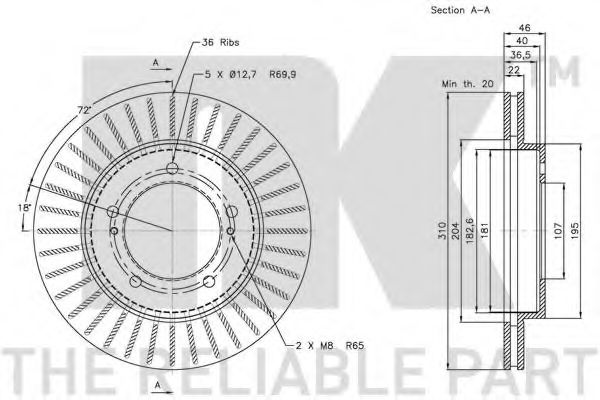 Disc frana 2