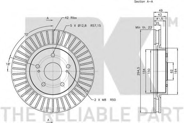 Disc frana 3
