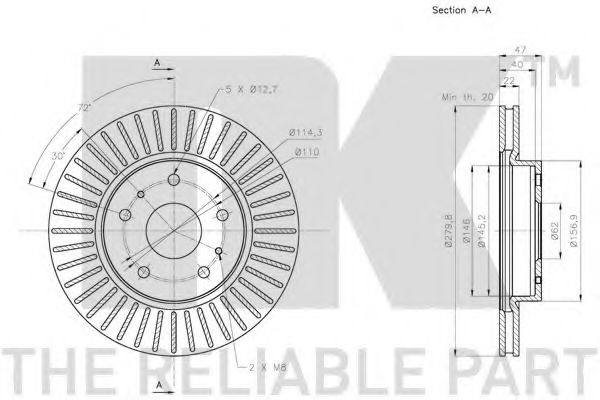 Disc frana 3