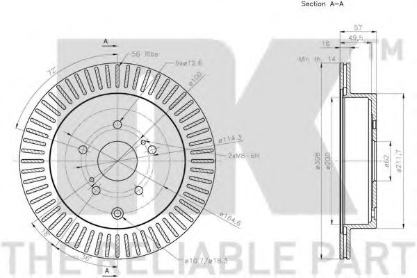 Disc frana 3