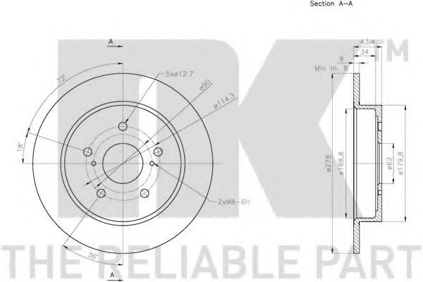 Disc frana 3