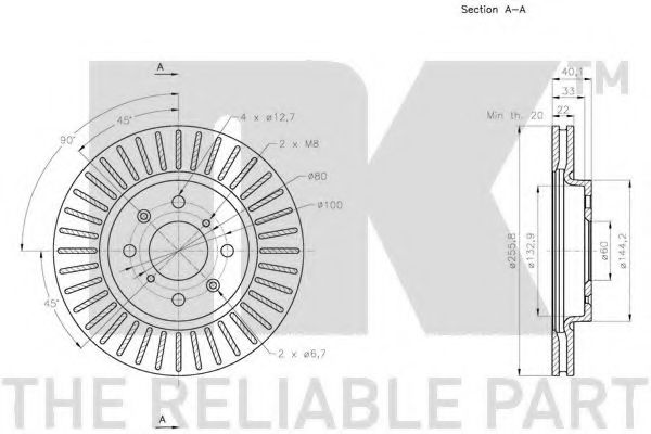 Disc frana 3